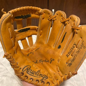 Vintage Rawlings 11” Cal Ripken Jr Autograph Model Baseball Glove