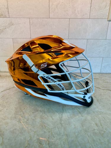 Orange Chrome Cascade S Helmet