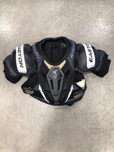 Used Junior Easton Stealth C7.0 Hockey Shoulder Pads (Size: Small)