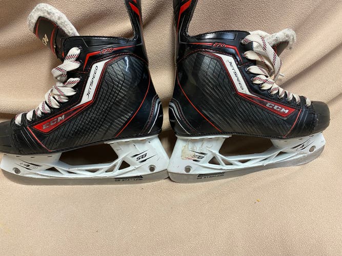 Intermediate Used CCM JetSpeed 270 Hockey Skates 6