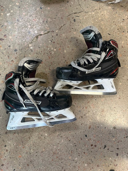 Junior Used Bauer Vapor X700 Hockey Goalie Skates D&R (Regular) 3.0