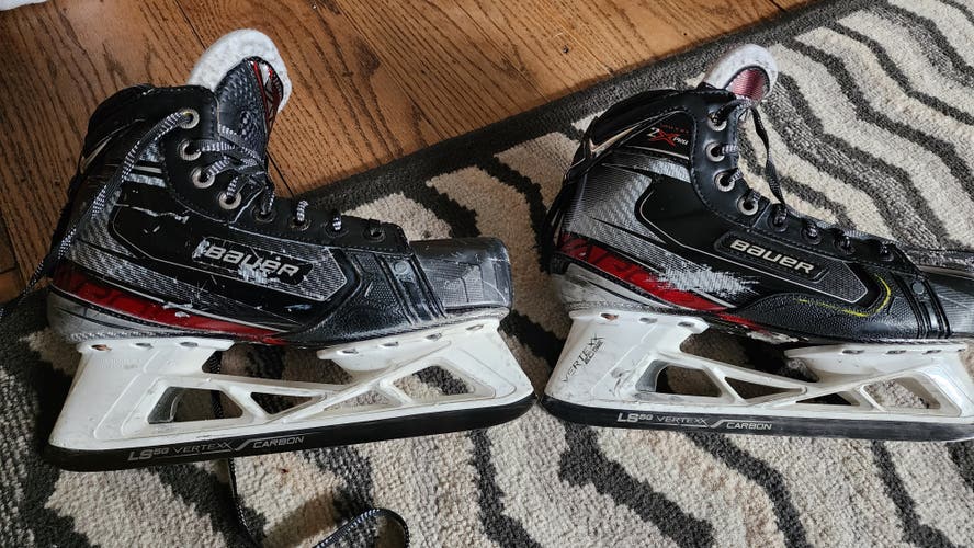 Used Junior Bauer Vapor 2X Pro Hockey Skates Size 5