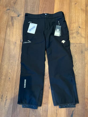 Black New Size 38 Short Descente Pants