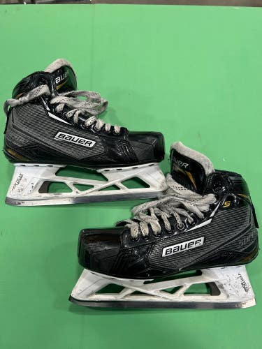 Used Senior Bauer Supreme S27 Hockey Goalie Skates (Regular) - Size: 7