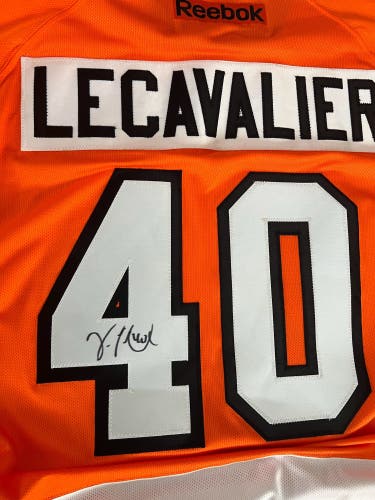 Vincent Lacavalier signed Philadelphia Flyers Reebok large jersey