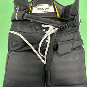 Used Junior CCM Axis 1.5 Hockey Goalie Pants (Size: Medium)
