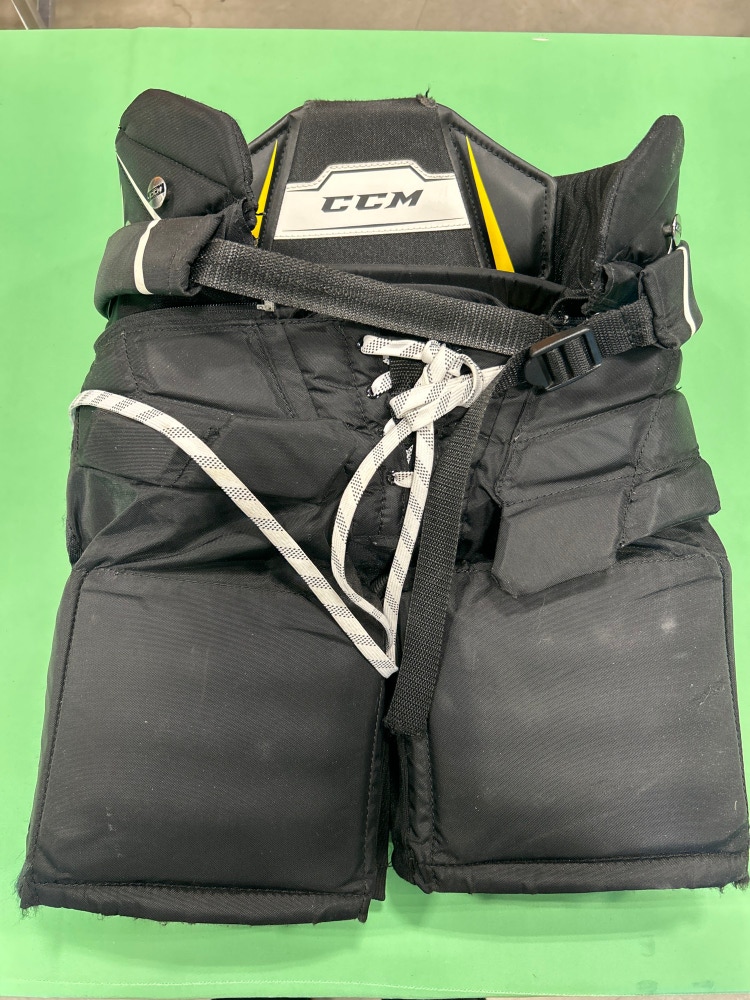 Used Junior CCM Axis 1.5 Hockey Goalie Pants (Size: Medium)
