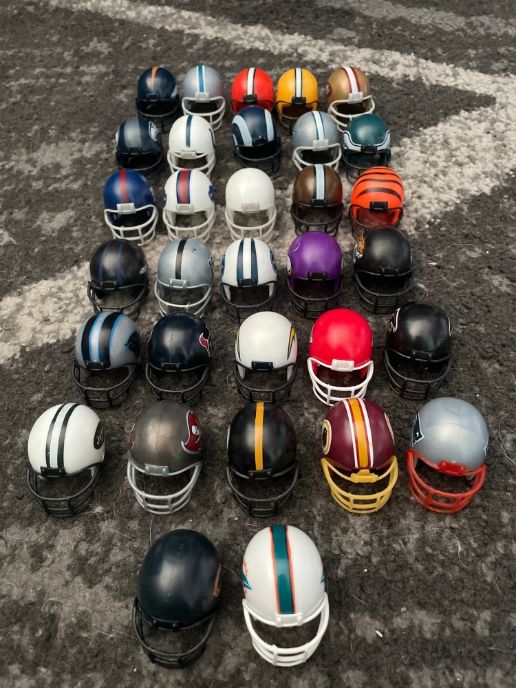 Plastic mini football helmets