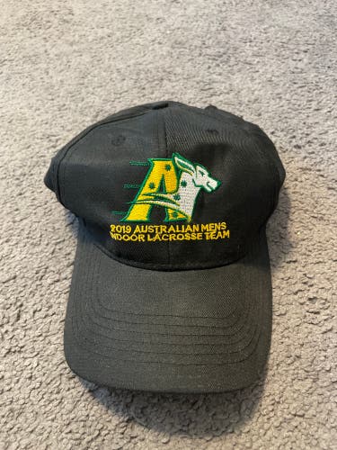 Used Team Australia 2019 Indoor Lacrosse Team Hat