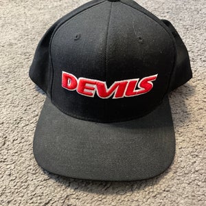 Used New Jersey Devils Mitchell & Ness SnapBack Hat