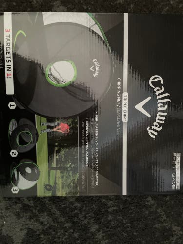 Used Callaway Golf chipping net
