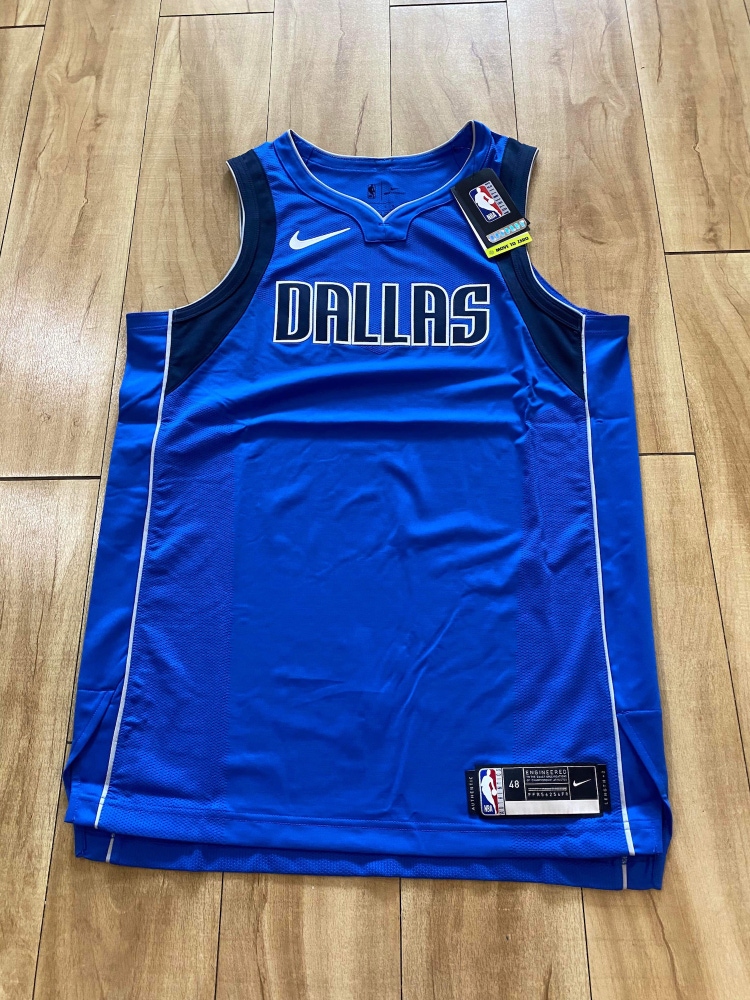 Dallas Mavericks NBA Nike Vapor Knit Replica Game Jersey Adult Large New