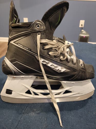 Used Senior CCM RibCor Titanium Hockey Skates Regular Width 8