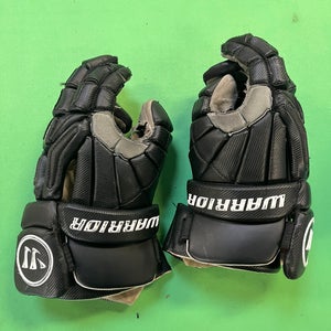 Used Player Warrior Burn Pro Lacrosse Gloves Medium