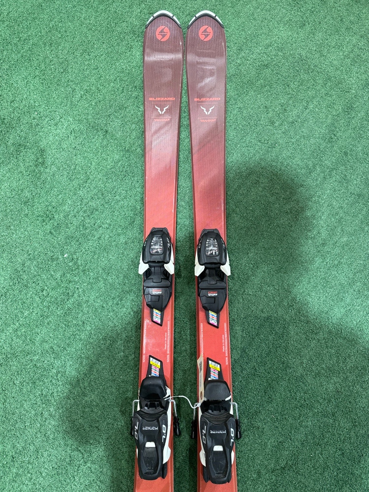 Used Blizzard  Brahma 140 Skis with 7.0 Marker Bindings