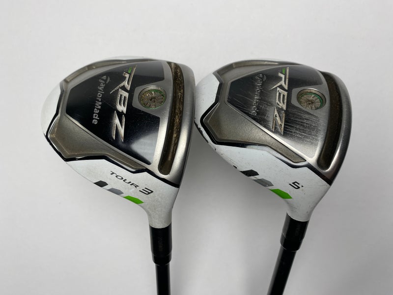 Taylormade RocketBallz 3 & 5 Fairway Wood Set 15* 19* Xcon-5 & Xcon-7 Regular RH