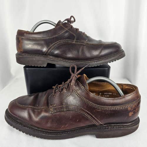 Allen Edmonds Wilbert Men’s Lace Up Shoes Chunky Rubber Sole Sz 10D Brown