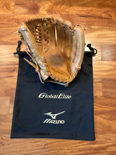 Used Right Hand Throw Mizuno Infield Global Elite Baseball Glove 11.75"