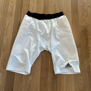Adidas Men’s Triple Stripe Sliding Shorts - Men’s Medium