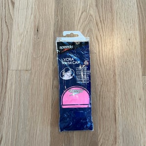 NEW Speedo Lycra Swim Cap - Pink