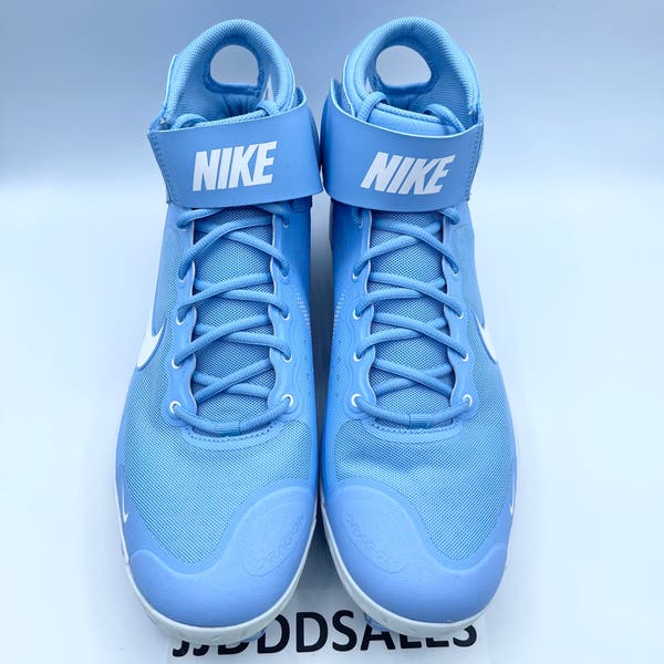 Nike Alpha Huarache 3 Mid MCS Baseball UNC Carolina Blue