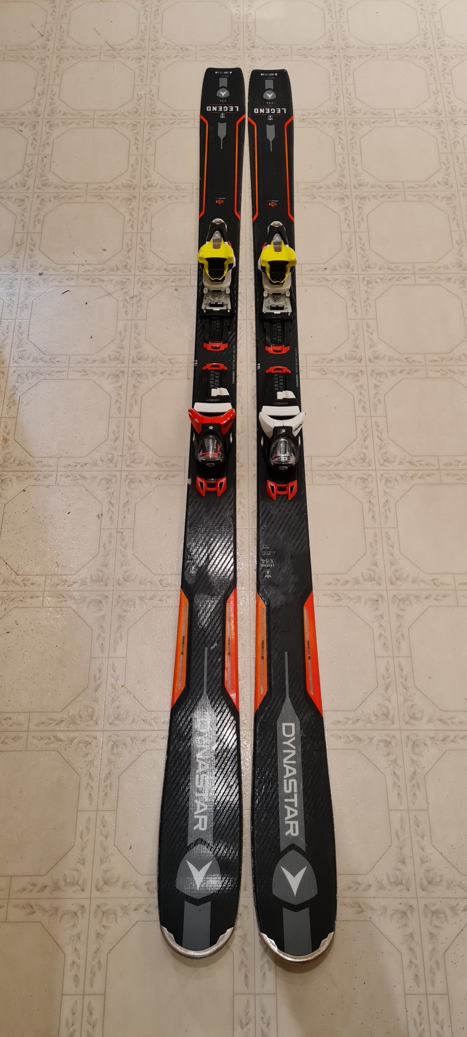 Used Men's Dynastar 184 cm Powder Legend x84 Skis With Bindings