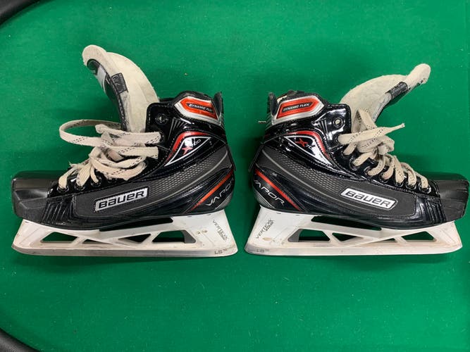 Used Bauer Regular Width 7.5 Vapor X700 Hockey Goalie Skates