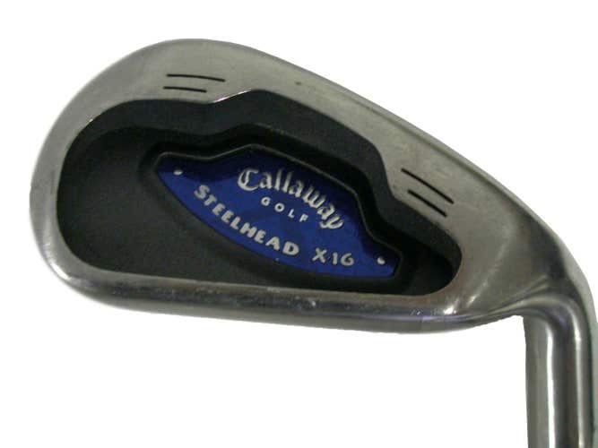 Callaway Steelhead X-16 8 Iron (Steel Dynamic Gold Stiff, 2* Up White) 8i Golf