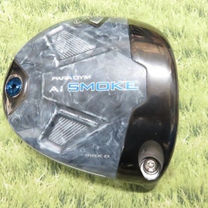 NEW * Callaway PARADYM AI SMOKE MAX D 10.5* Driver Head