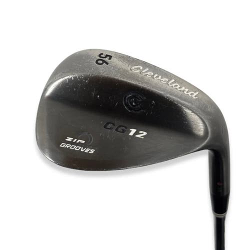 Cleveland CG12 Black Pearl 56° 10 Bounce Right Handed Wedge Flex Steel Shaft