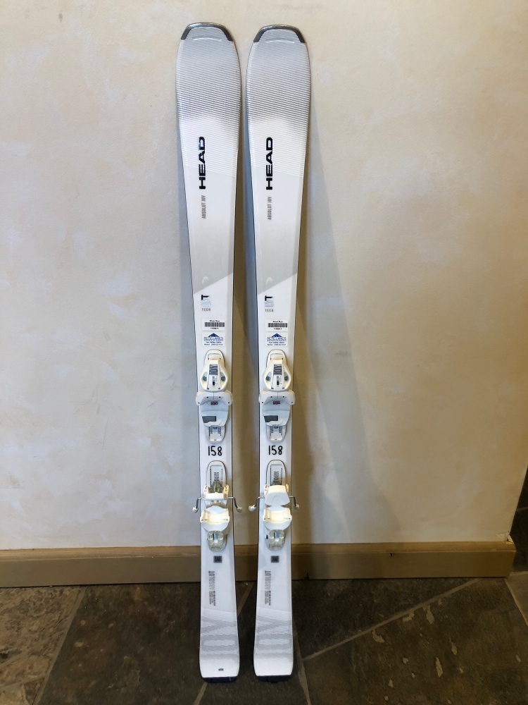 2022 Head Absolute Joy Skis With Bindings 158cm