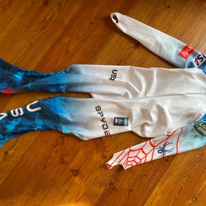 Large Spyder U.S. Ski Team Ski Suit FIS Legal Used
