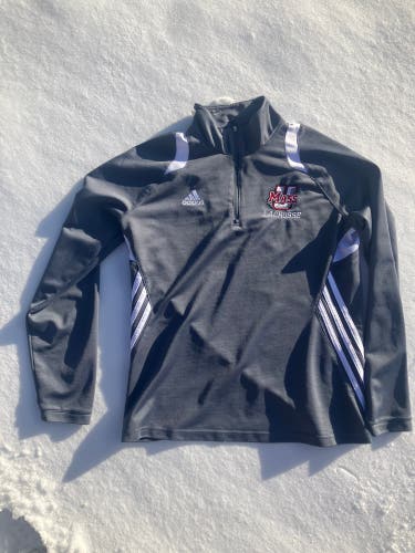 UMass Lacrosse 1/4 zip jacket medium