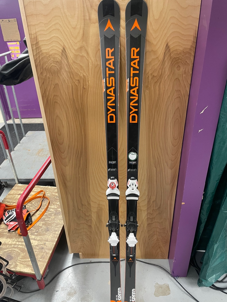 Used 188 cm With Bindings Speed WC FIS GS Skis