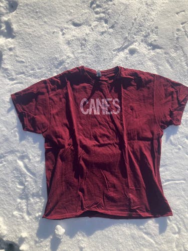 Amherst Hurricane lacrosse t shirt XL