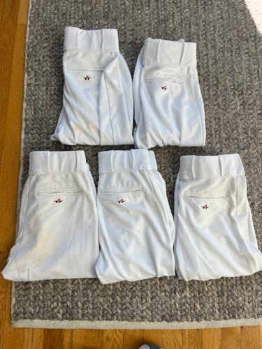 Alleson White Baseball Knicker Pant - Used - Adult Medium - 5 Pair available - Selling Individually