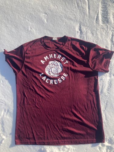 Amherst Lacrosse T shirt XL