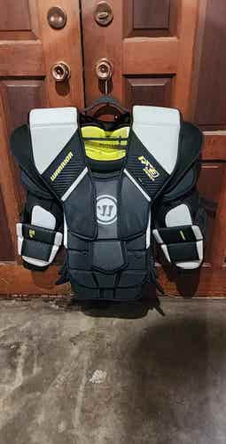 Used Once Large Warrior Ritual X3 Pro+ Goalie Chest Protector
