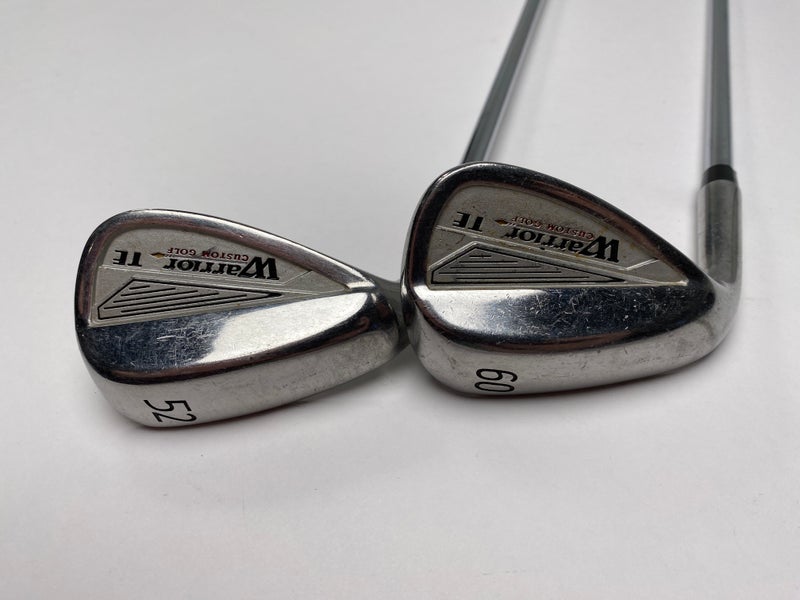 Warrior Custom Golf TE Wedge Set 52* 60* Warrior Wedge Steel LH