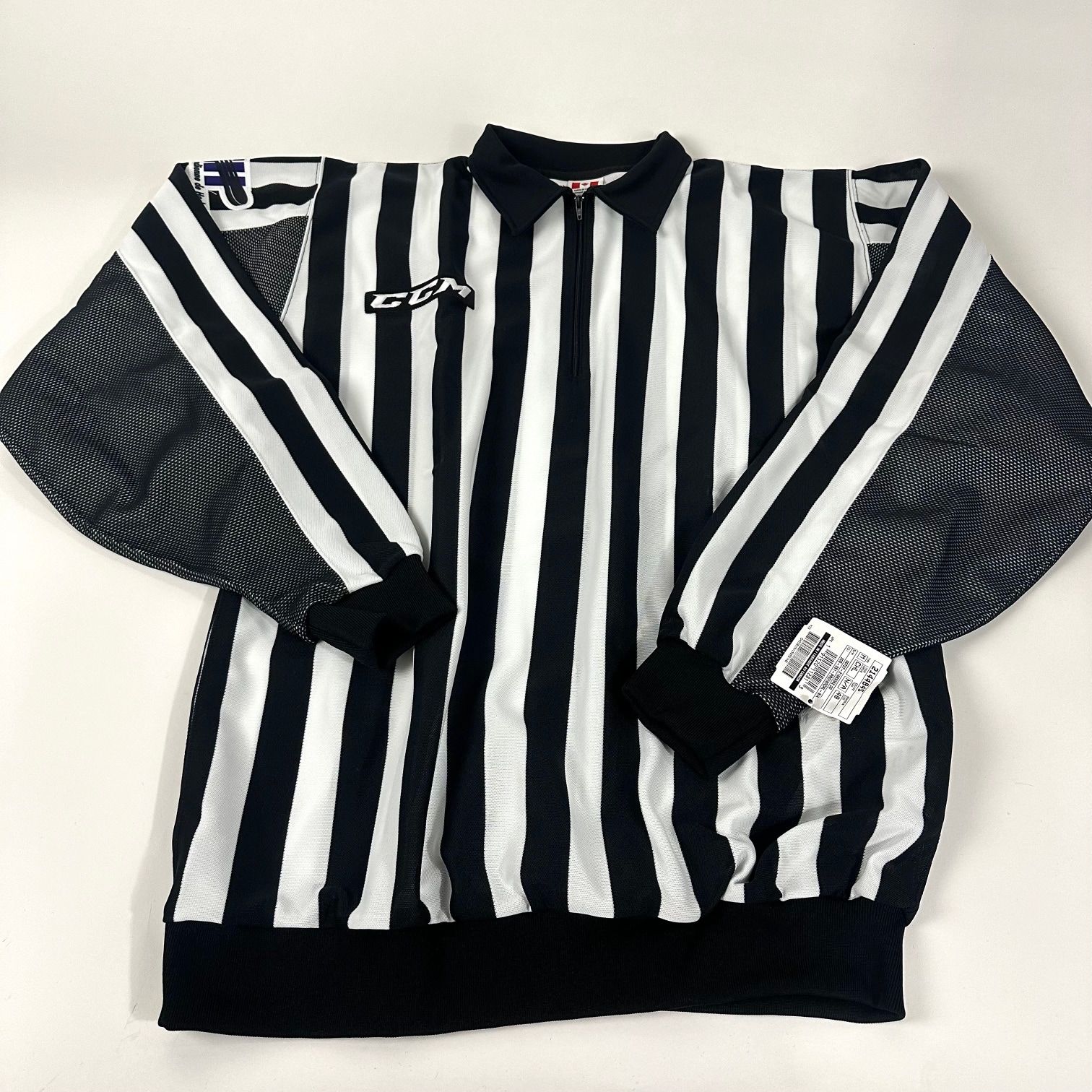 Brand New Pro Hockey Ref Jersey NO Arm Band - Multiple Sizes Available