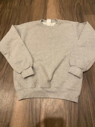 TKS Basics Youth Large Pull-over Sweatshirt Gray
