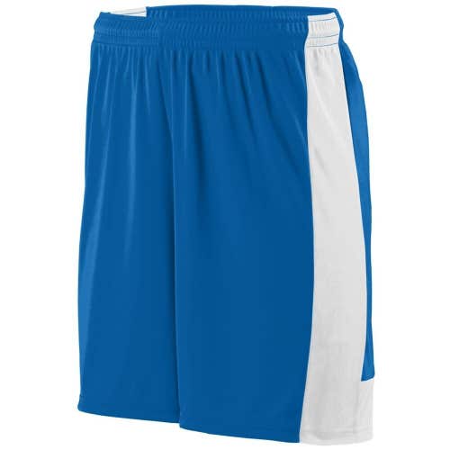 High Five Adult Unisex Odyssey Size Small Royal Blue White Soccer Shorts New