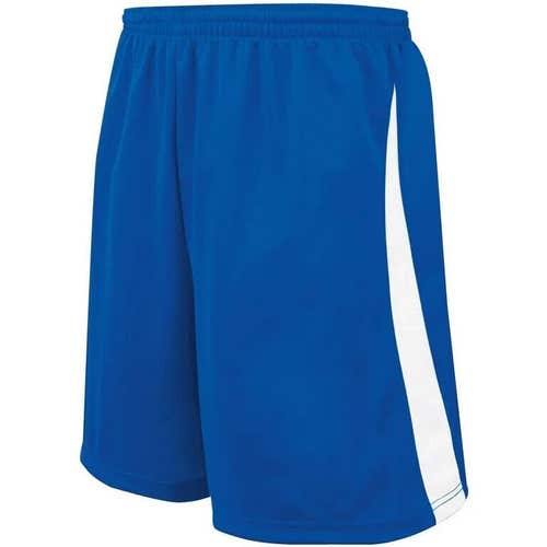 High Five Adult Albion 25380 Size Small Royal Blue White Soccer Shorts New
