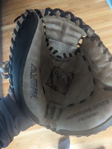 Used 2020 Right Hand Throw All Star Catcher's CM1100Pro Baseball Glove 10"