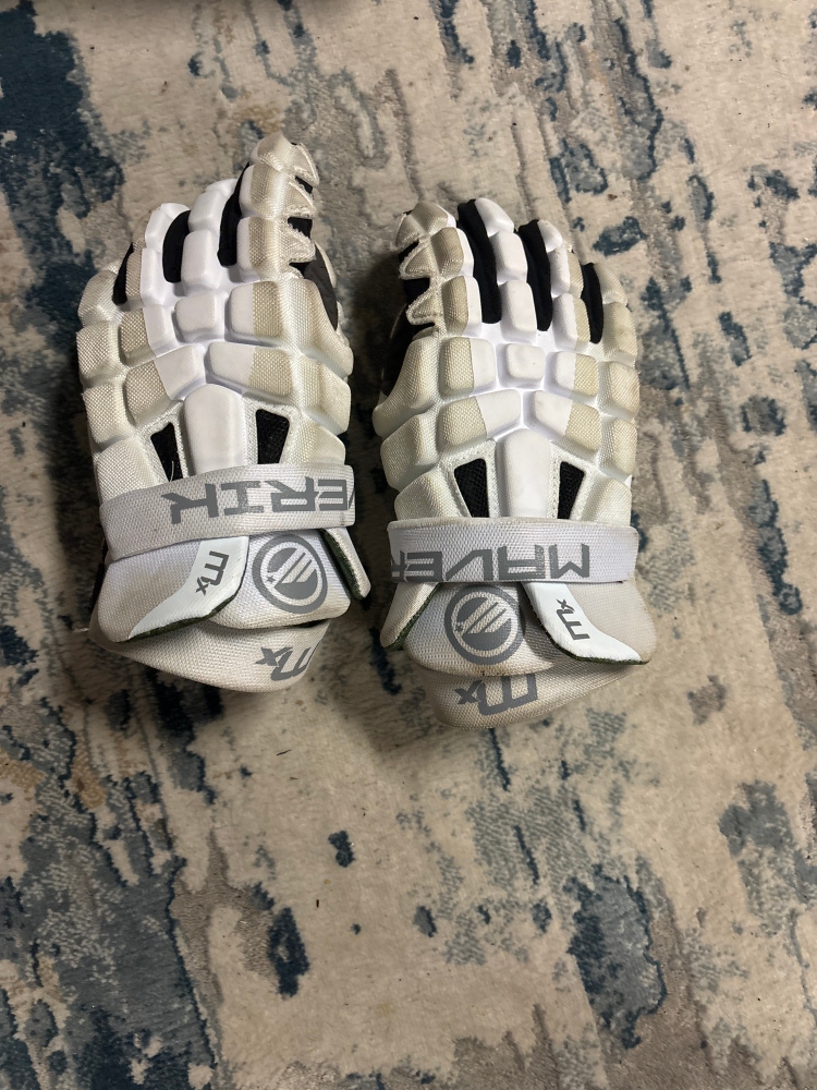 Used  Maverik 12" MX Lacrosse Gloves