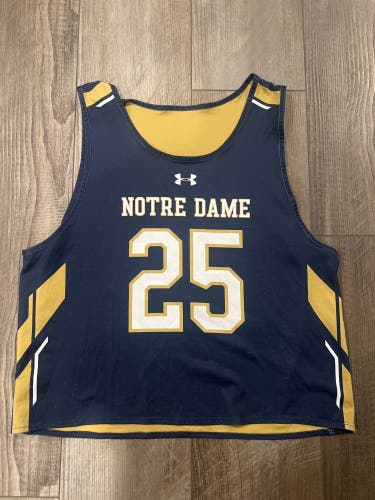 Notre Dame lax pinnie