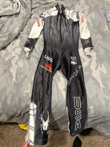 Unisex Used Small 2019 Spyder U.S. Ski Team Ski Suit FIS Legal