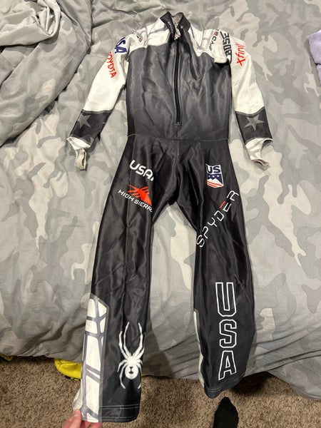 Unisex Used Small 2019 Spyder U.S. Ski Team Ski Suit FIS Legal
