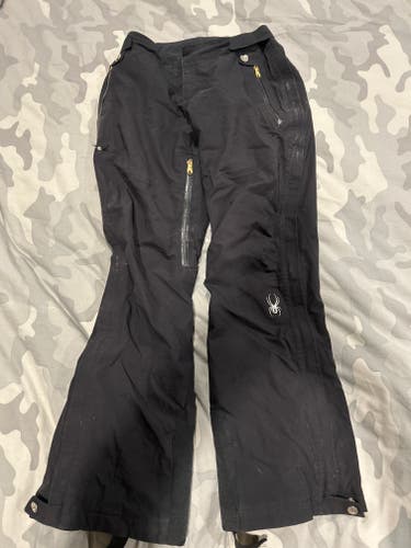 Black Used Small / Medium Women's Spyder Pants