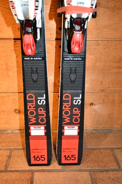 used Nordica Doberman World Cup 165 SL Skis w/ Marker Race
